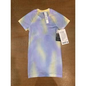 NWT Lululemon Size 0 Swiftly Tech Short Sleeve 2.0 Hip Length Wash PWLF